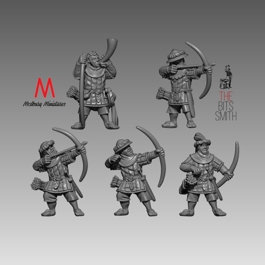 Armoured Halfling Archers